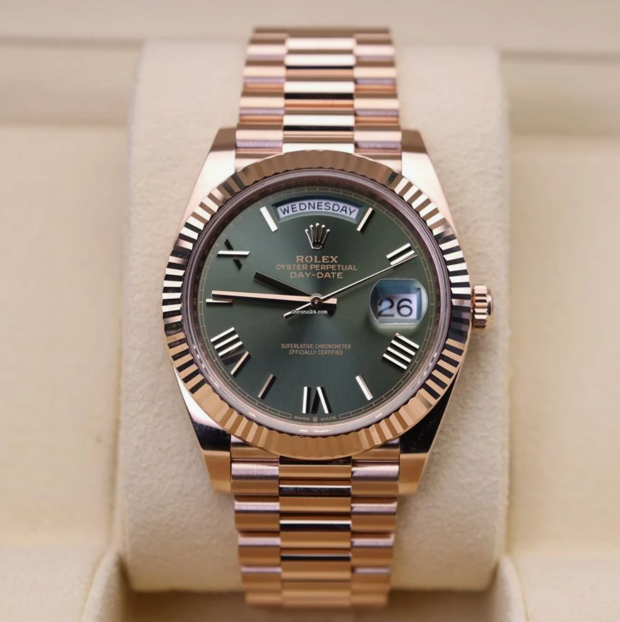 Rolex Day-Date 40 (2025) – Rose Gold